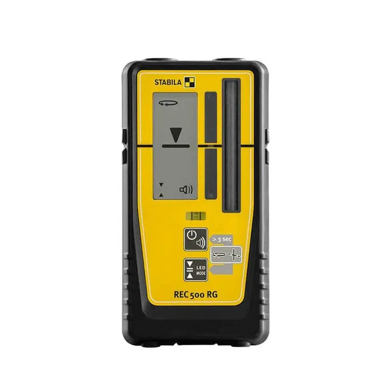 Stabila 07360 Rec500Rg Dual-Color (Red/Green) Line & Rotary Laser Receiver 1