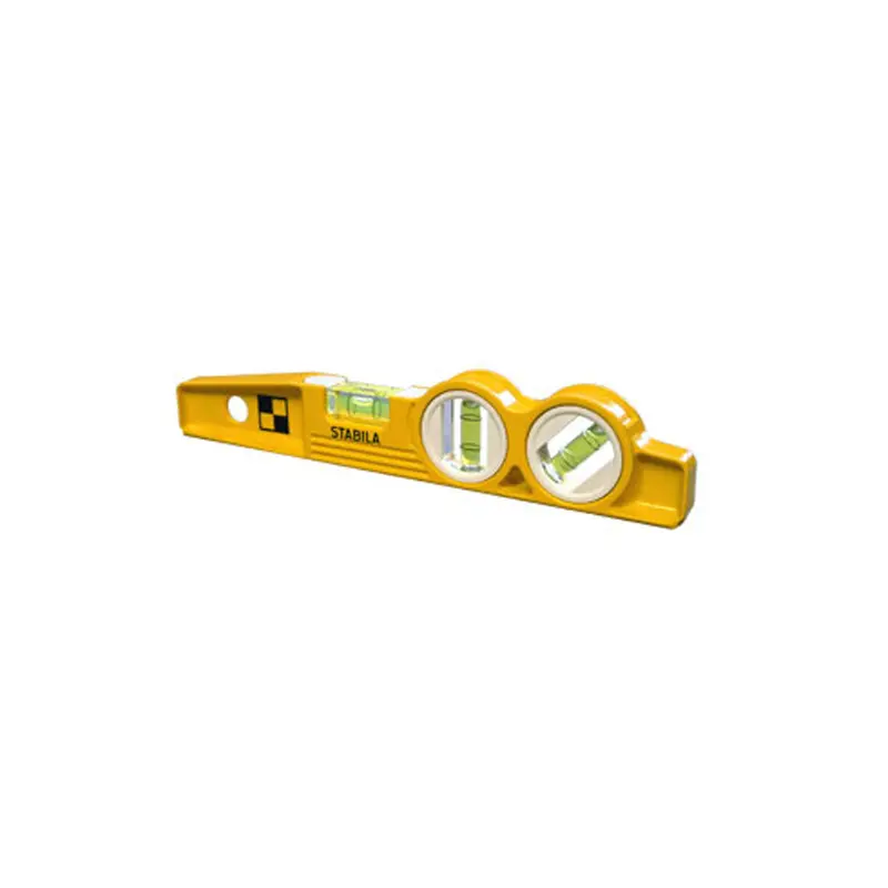 Stabila 10-Inch Die-Cast Torpedo Level With 360° Vial And V-Groove Magnet 1