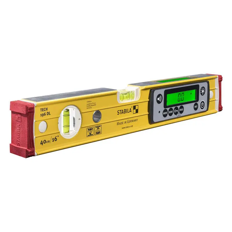 Stabila Type 196 Digital Level – 16-Inch With ±1/32" Accuracy And Backlit Display 1