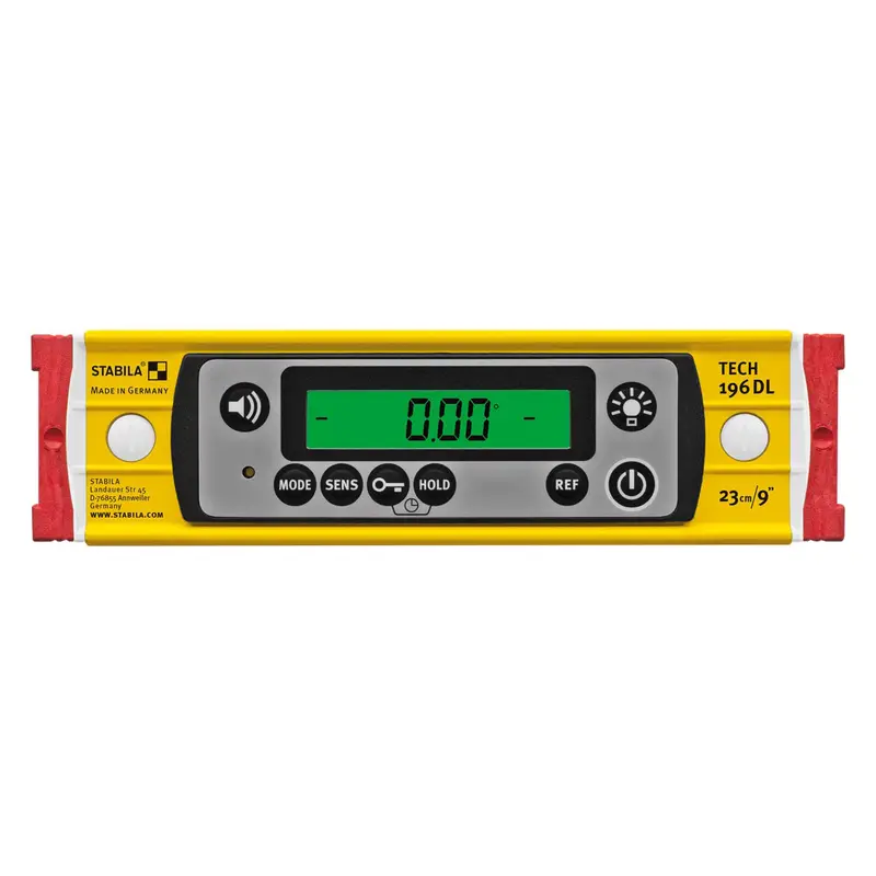 Stabila Type 196 Digital Magnetic Level – 9" Compact Design, ±1/32" Precision 1