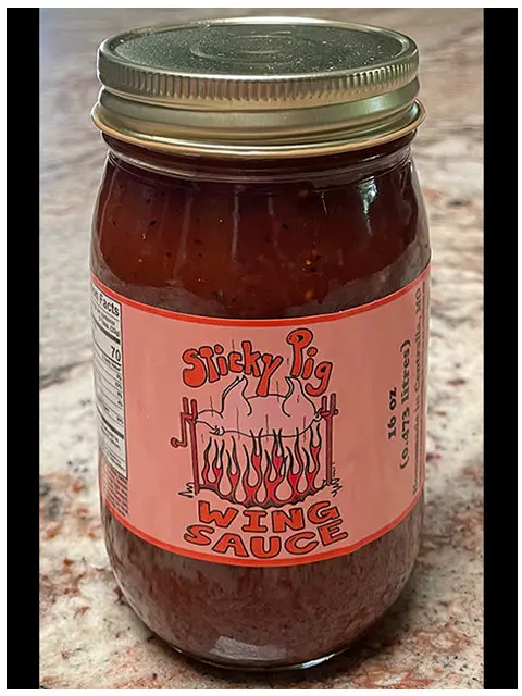Sticky Pig Wing Sauce – Sticky, Sweet & Spicy Coating 1