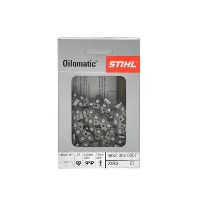 Stihl 0.325 In. × 0.050 In. Chainsaw Chain – 67 Drive Links (3637 002 0067/23Rsp67E) 1
