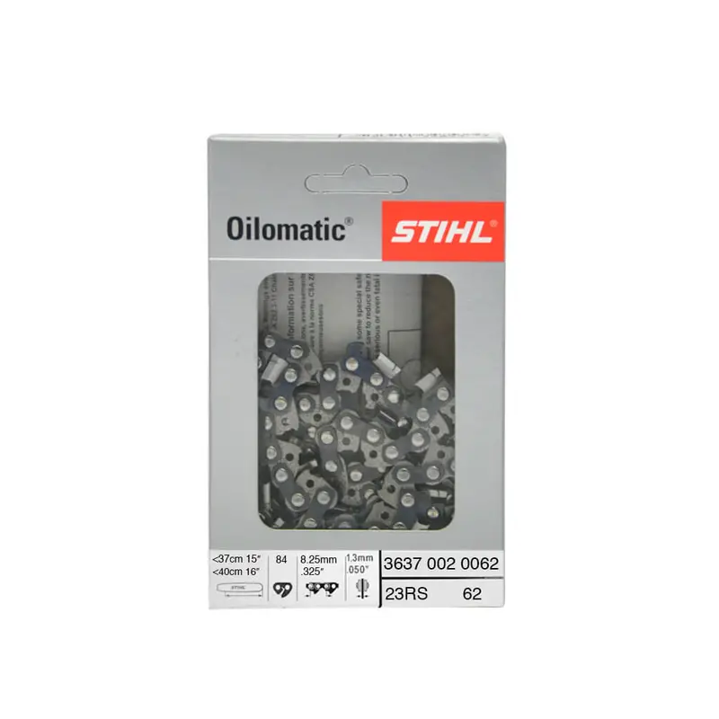Stihl 0.325" X 0.050" Chainsaw Chain – 62 Drive Links, Low-Profile Design (3637 002 0062/23Rsp62E) 1