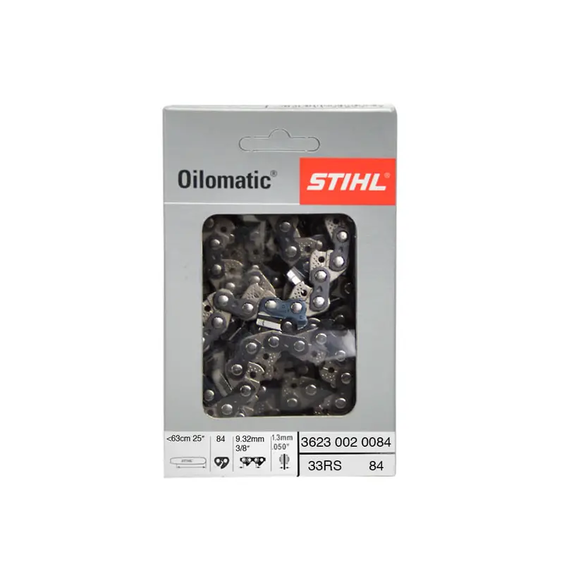 Stihl 0.375" X 0.050" Chainsaw Chain – 84 Drive Links For Extended Bar Lengths (3623 002 0084/33Rsc84E) 1