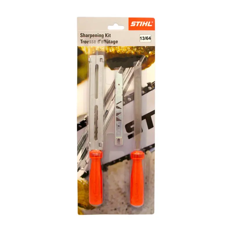 Stihl 13/64 In. Complete Chainsaw Sharpening Kit With Guide & Files 1