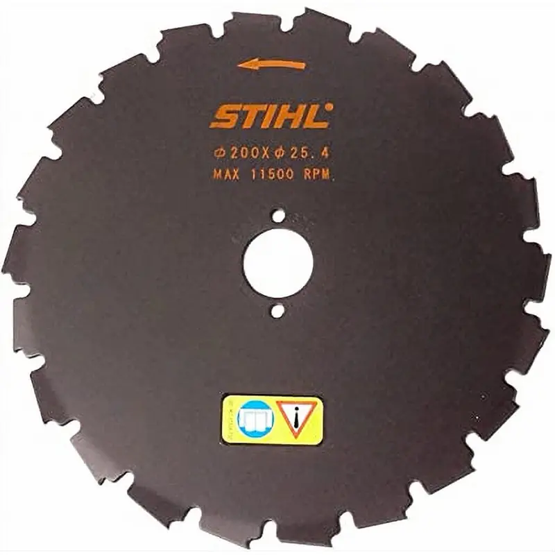 Stihl 200Mm Chisel-Tooth Saw Blade For Brushcutters – Model 4112 713 4203 1