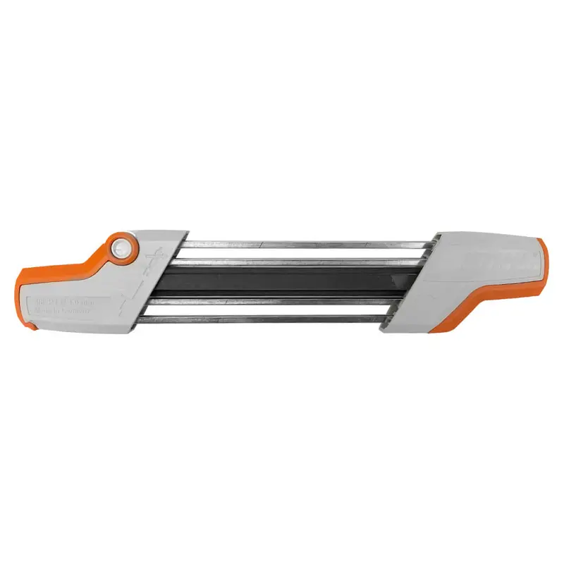 Stihl 3/8" Pitch Chainsaw Filing Guide – 2-In-1 Easy File Holder 1