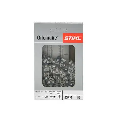 Stihl 55-Link Chainsaw Chain For 0.375" Pitch, 0.050" Gauge Bars 1