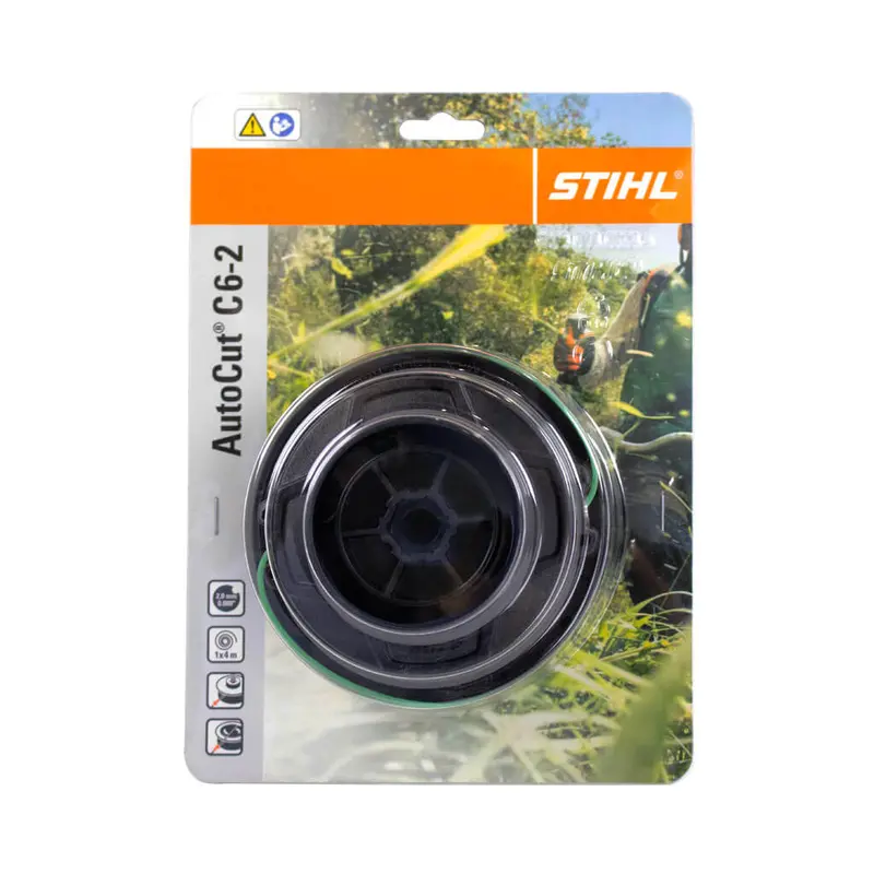 Stihl Autocut C6-2 Pre-Wound Trimmer Head – Dual Nylon Line, Quick-Load Design (4006 710 2126) 1