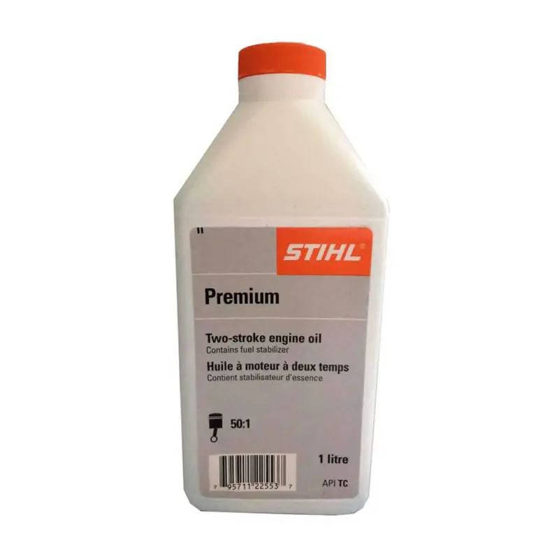 Stihl Premium 50:1 Pre-Mixed 2-Stroke Engine Oil – 1 Litre Bottle 1