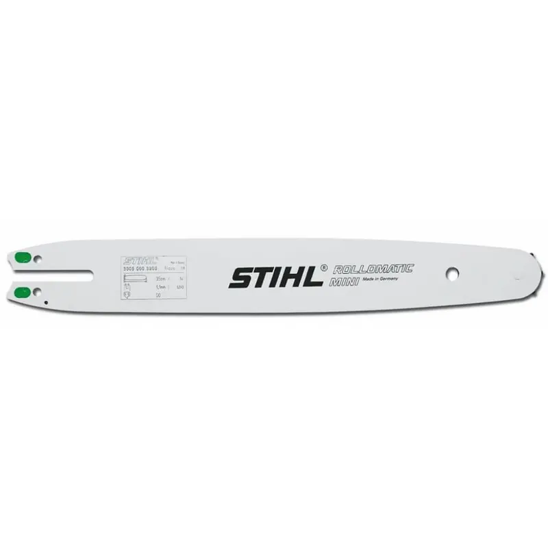 Stihl Rollomatic E Mini Chainsaw Bar – 14 In., 0.375 In. Pitch, 0.043 In. Gauge (3005 008 3909) 1