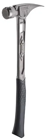 Stiletto Tib15Mc Titanium Hammer – 15 Oz, Milled Face, Curved Handle 1