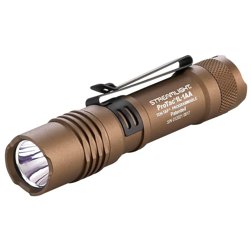 Streamlight Protac 1L/1Aa Compact Flashlight – Coyote Brown With Holster 1
