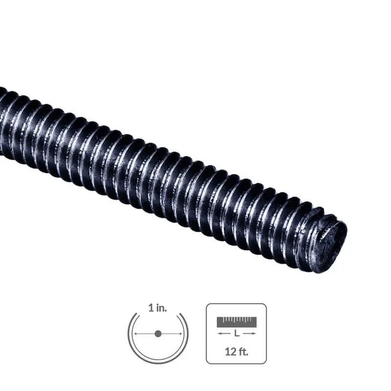 Surebuilt Sbcr1 Coil Rod – 1 Inch Diameter × 12 Feet 1
