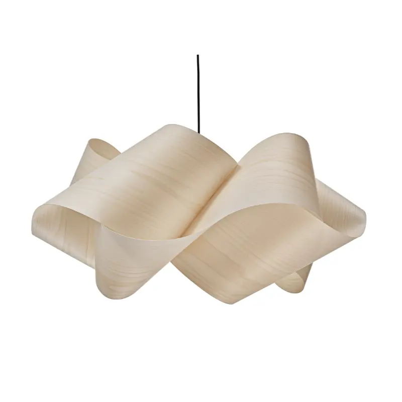 Swirl Spiral Pendant Light – Dynamic Hand-Blown Glass Design 1