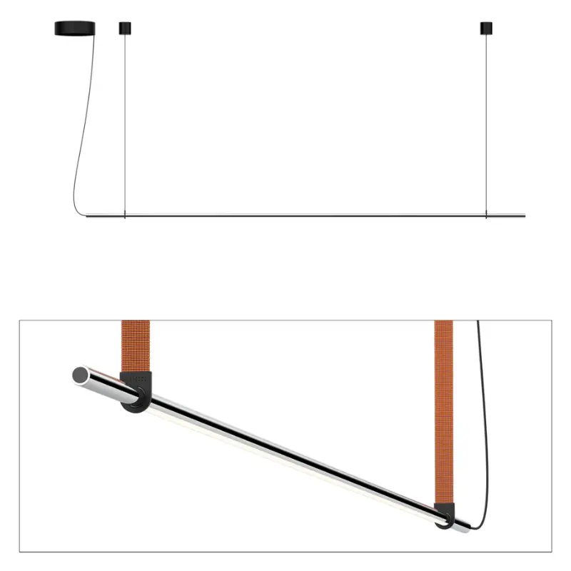 T.O. Series Adjustable Pendant Lighting Fixture 1