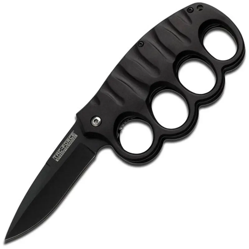 Tac-Force Tactical Knuckle Knife With 3.5-Inch Assisted-Opening Blade And Lightweight Aluminum Frame (Model Tf-511) 1