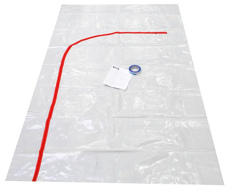 Task Heavy-Duty Containment System Door Kit — 8' × 4' For Temporary Enclosures 1