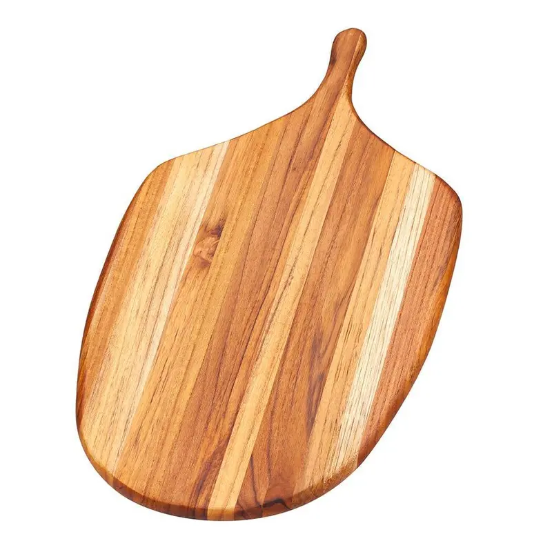 Teakhaus Canoe-Shaped Paddle Cutting Board — Extra-Large 1