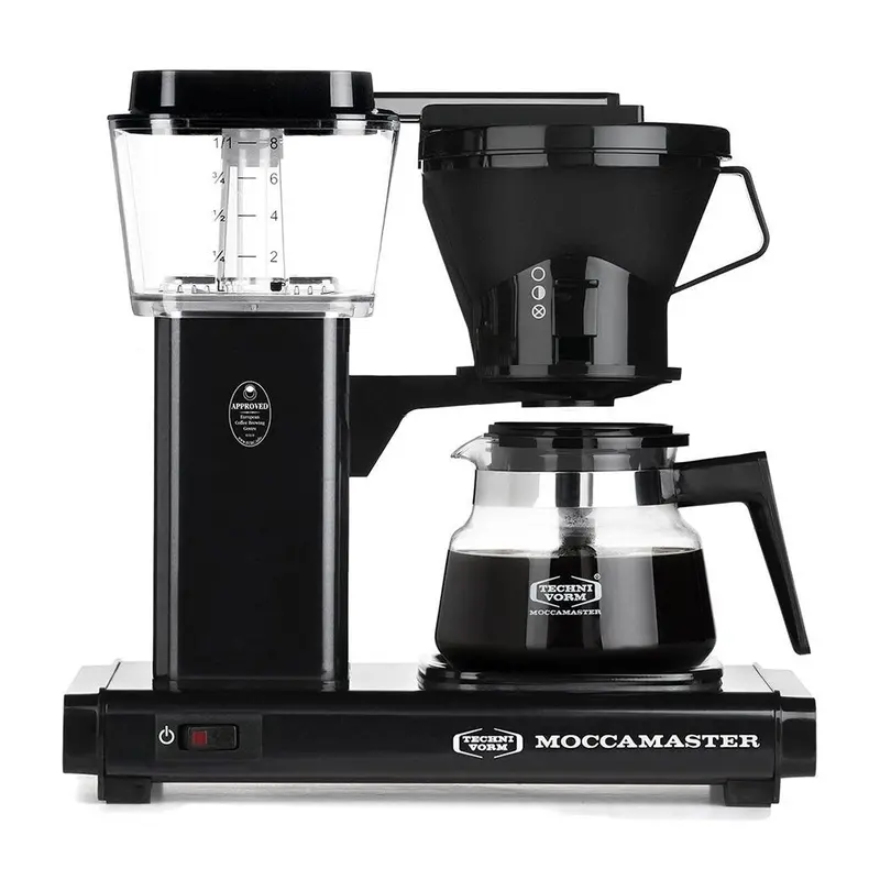 Technivorm Moccamaster Kbs – 8-Cup Black Thermal Coffee Brewer 1