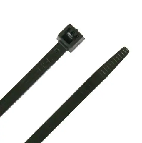 Techspan E241750L Uv-Resistant Black Cable Ties – 24", 175 Lb, 50-Pack 1
