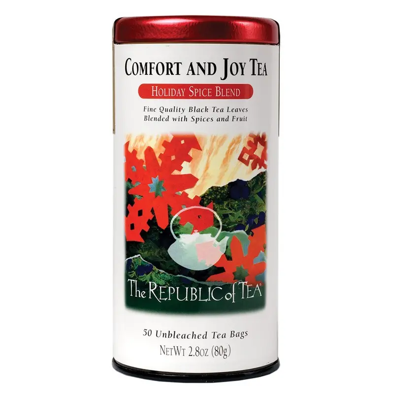 The Republic Of Tea Comfort & Joy Black Tea Bags (50 Count) 1