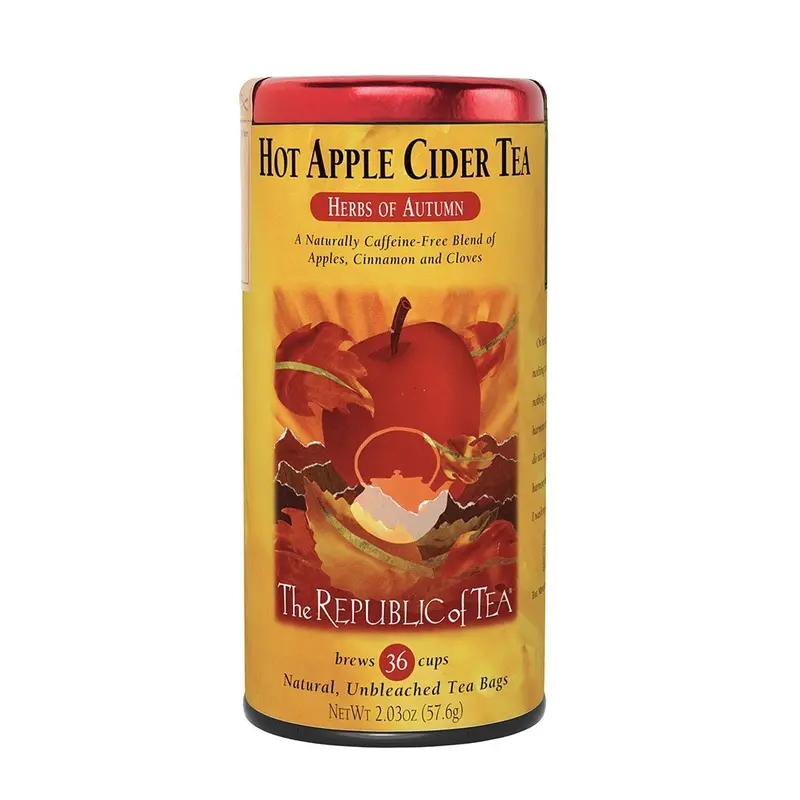 The Republic Of Tea Hot Apple Cider Herbal Tea Bags (36 Count) 1
