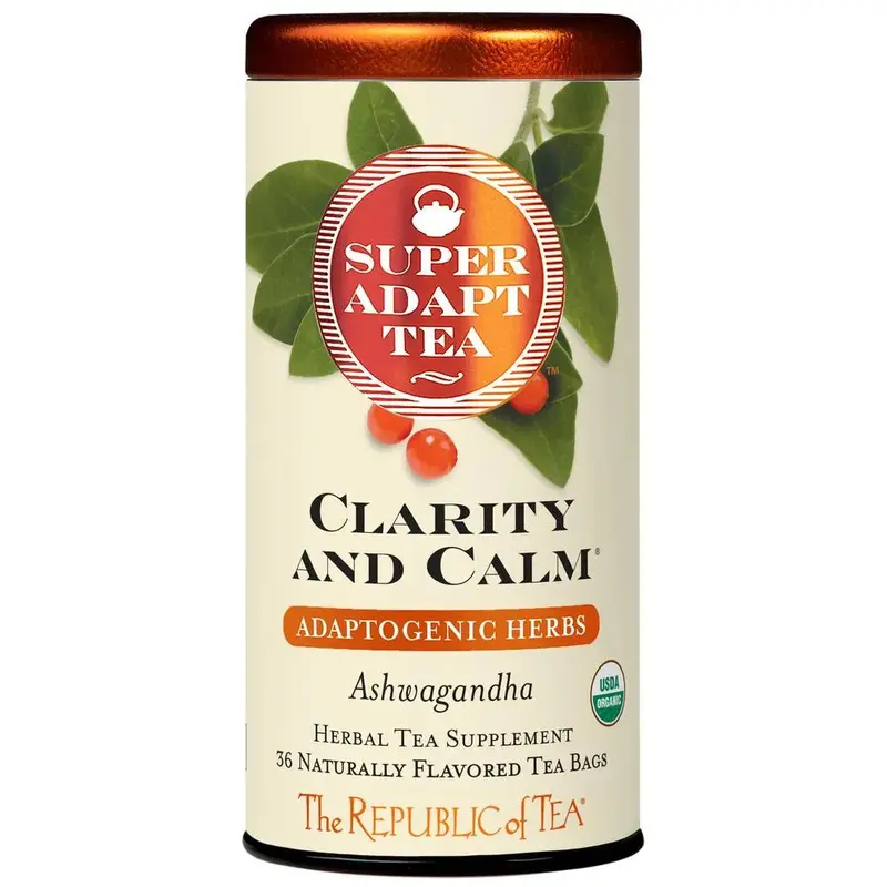 The Republic Of Tea Superadapt™ Clarity & Calm Adaptogenic Herbal Tea 1