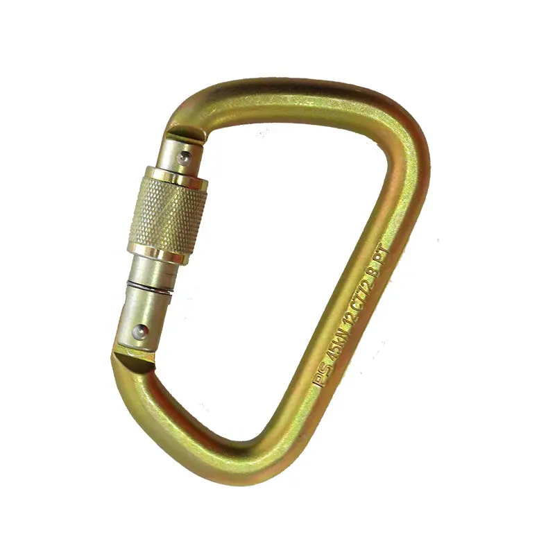 Titan 12Mm Stainless Steel Twist-Lock Carabiner – 3,600 Lb Working Load Limit For Rescue Applications 1