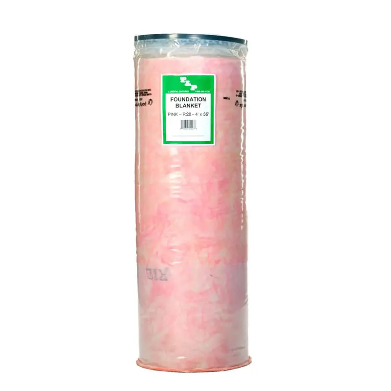 Tlp R20 Fiberglass Foundation Insulation Blanket – 4 Ft. × 35 Ft. 1