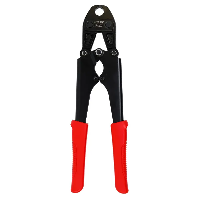 Tooltech 1/2-Inch Pex Crimping Tool With Ratcheting Mechanism 1