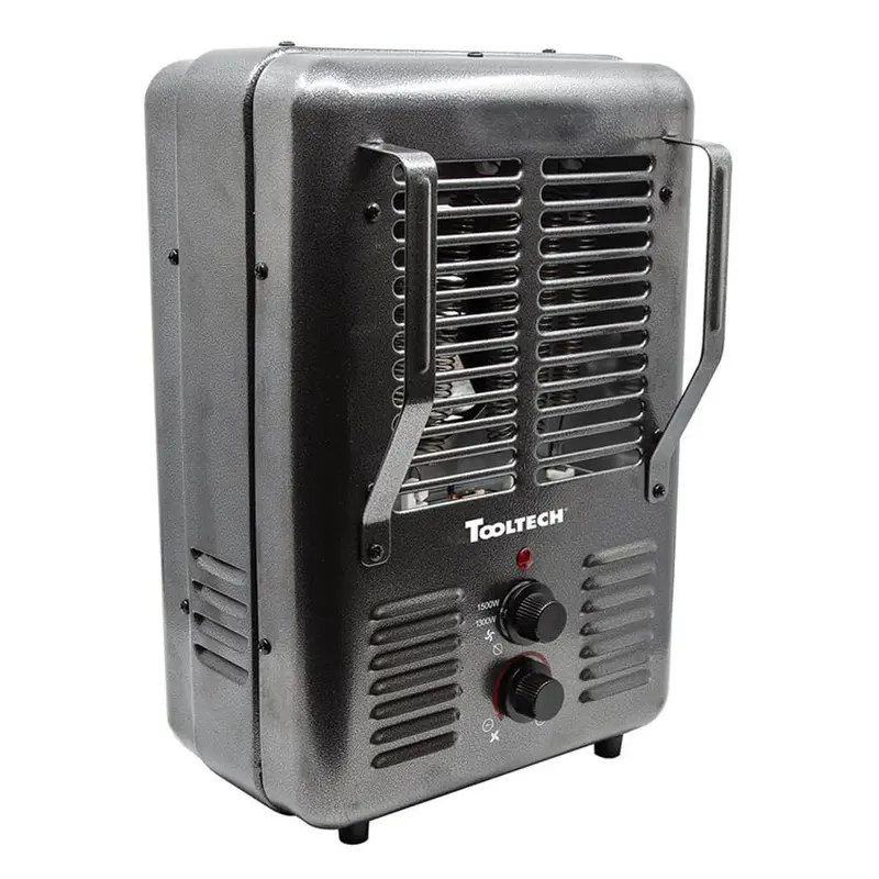 Tooltech 1500W Milkhouse-Specific Electric Heater With Safety Features 1