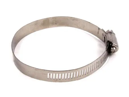 Toolway 180343 Stainless Steel Gear Clamps – Adjustable Hose Clamp Set (10-Pack, 2.5–3.5 In.) 1