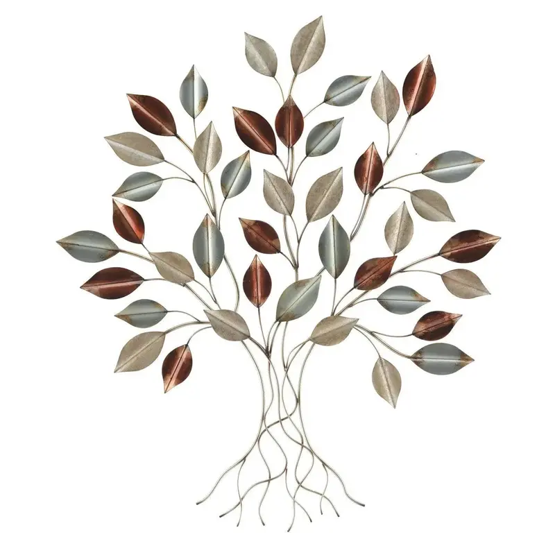 Tree Of Life Metal Wall Art – Decorative Indoor Or Outdoor Hanging Accent 1