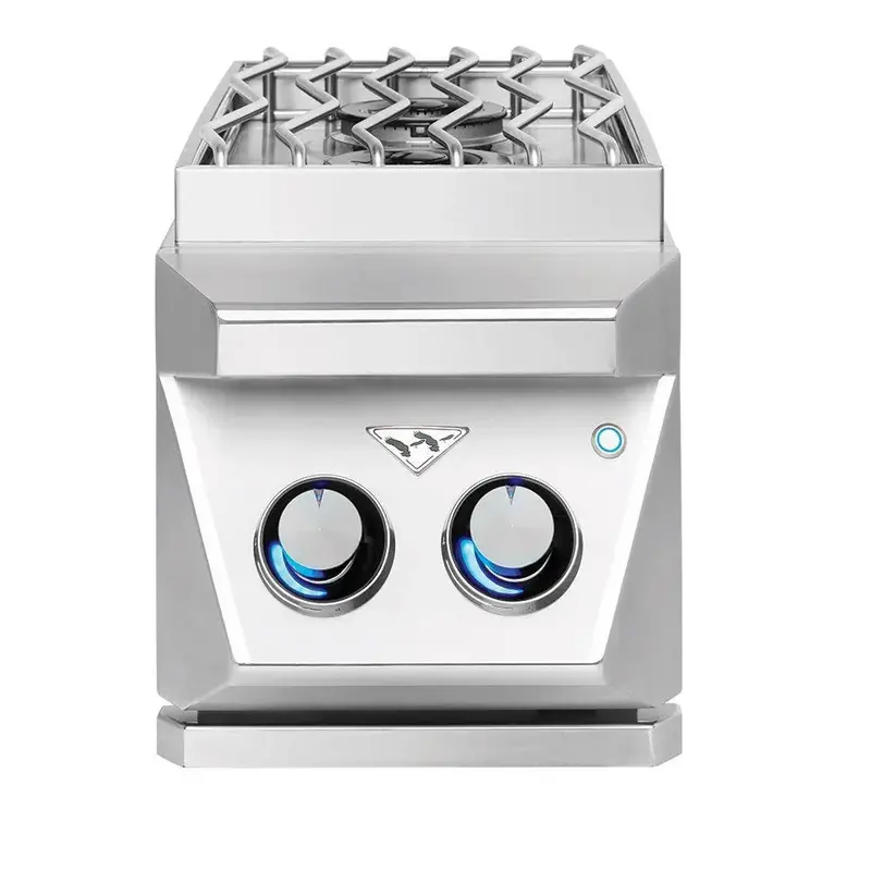 Twin Eagles 13-Inch Dual-Sided Outdoor Burner Station 1