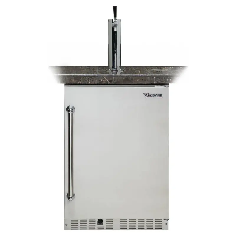 Twin Eagles 24-Inch Outdoor Beer Keg Dispenser Unit 1