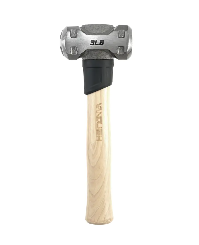 Vanquish 0650 3-Lb Hickory-Handle Club Hammer 1