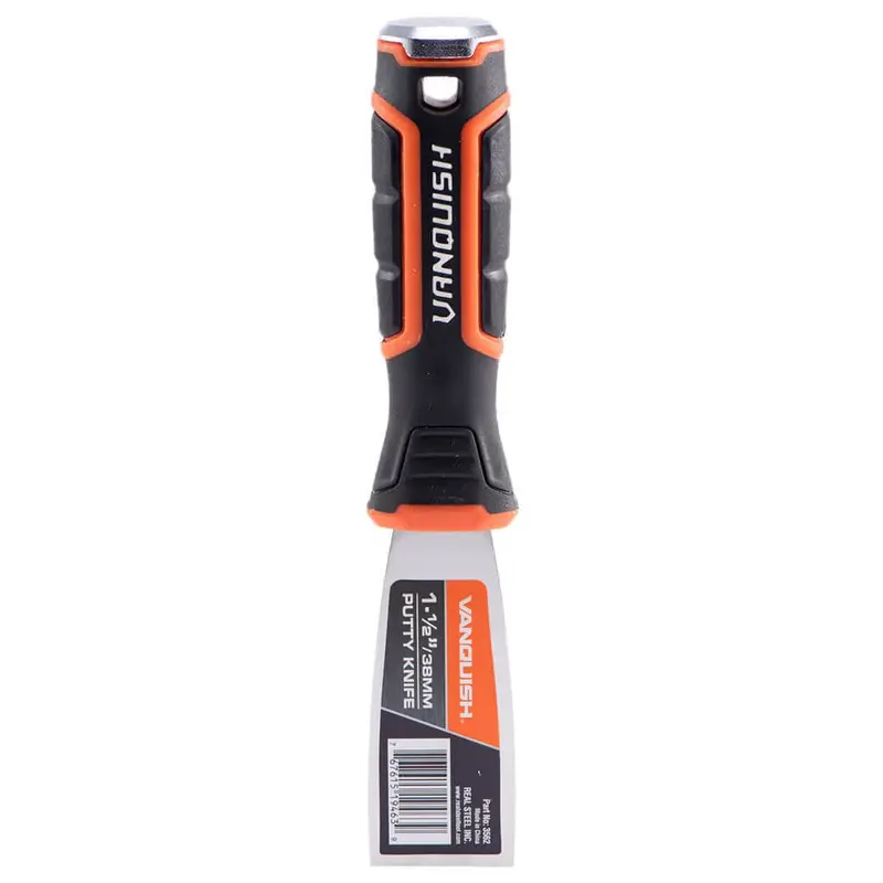 Vanquish 1.5-Inch (38 Mm) Stainless Steel Putty Knife For General Patching 1