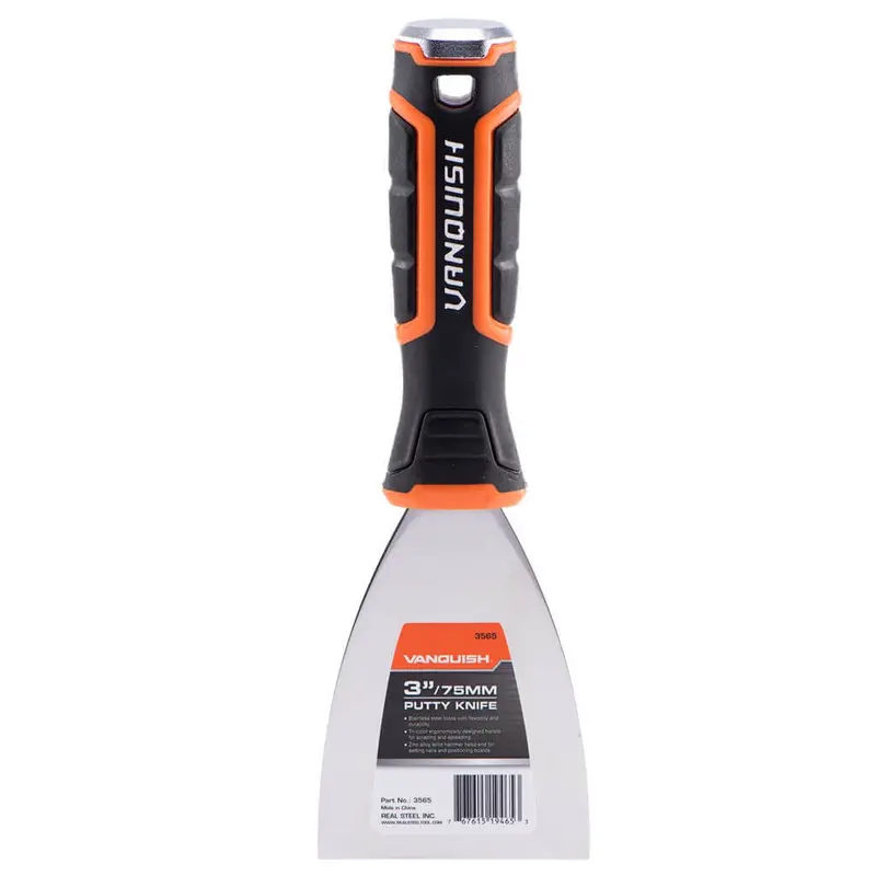 Vanquish 3-Inch (75 Mm) Stainless Steel Putty Knife For Efficient Mud Spreading 1
