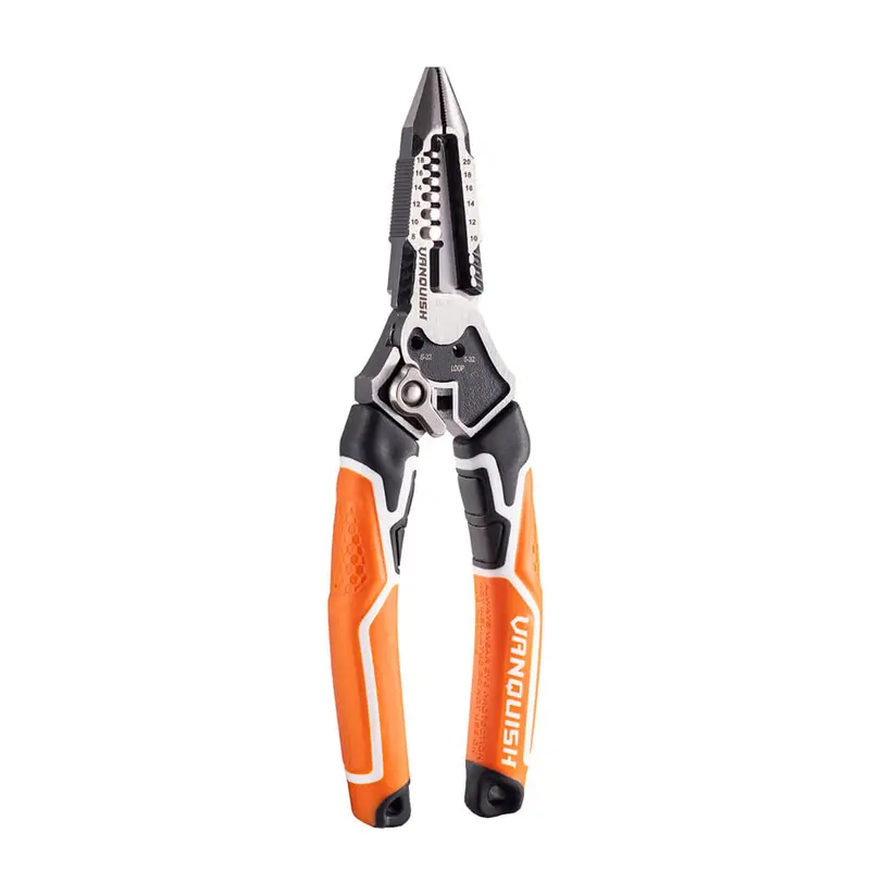 Vanquish 3385 8-Inch Heavy-Duty Insulated Wire Stripper 1