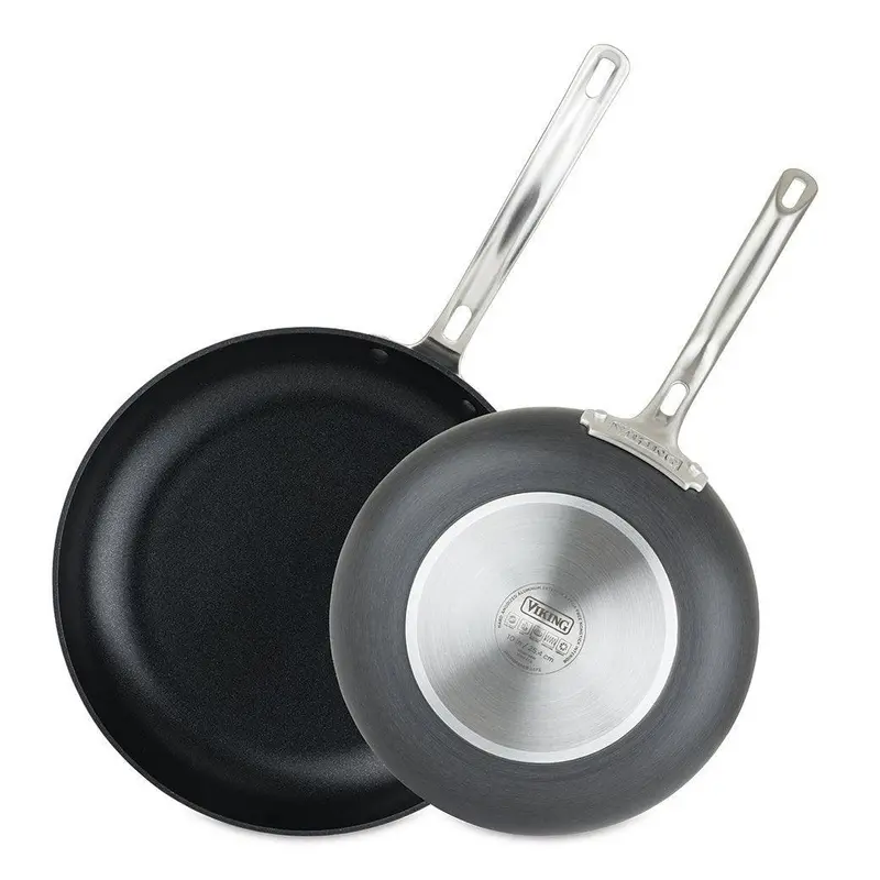 Viking Hard-Anodized Nonstick 2-Piece Fry Pan Set – Durable, Pfoa-Free Surface 1