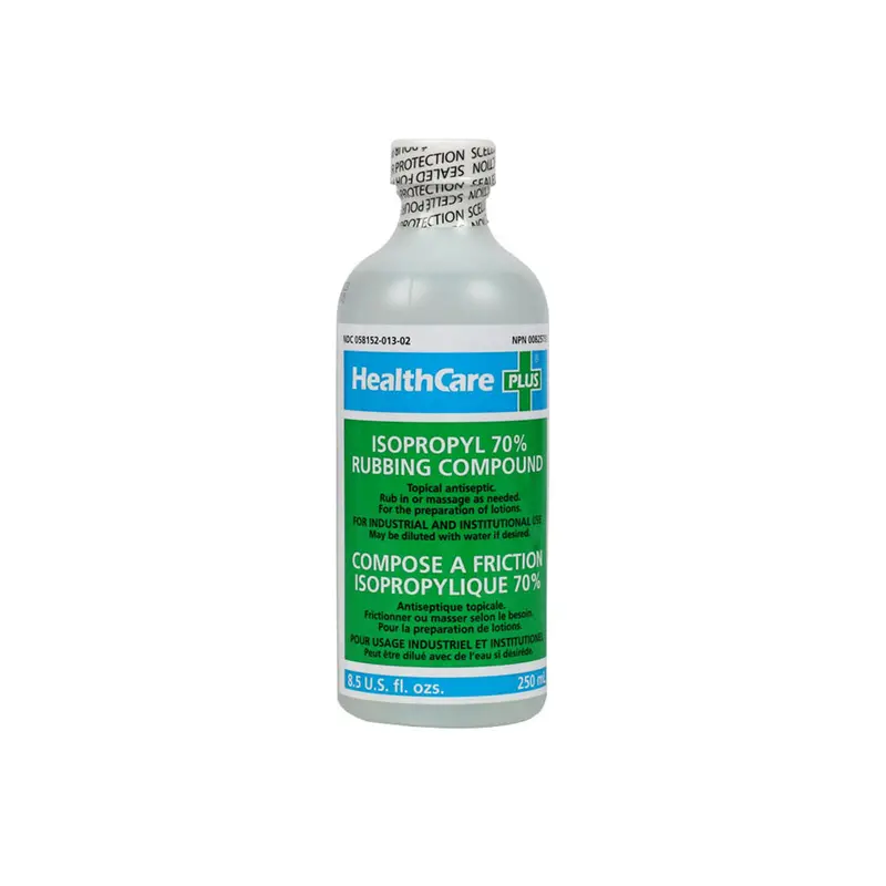 Wasip Isopropyl Alcohol Solution – 250 Ml, 70% Concentration, Sterile Rubbing Alcohol 1