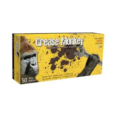Watson 5555Pf Grease Monkey Nitrile Gloves – 8-Mil, Powder-Free, 50-Count 1