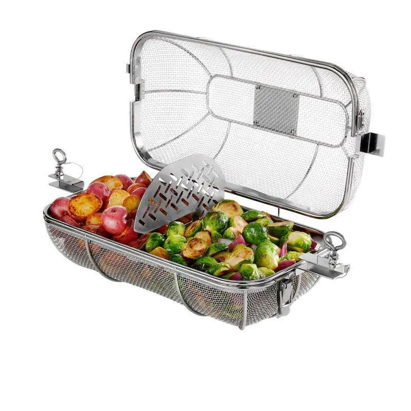 Weber Crafted Rotisserie Crisping Basket For Crispy, Even Roasting 1