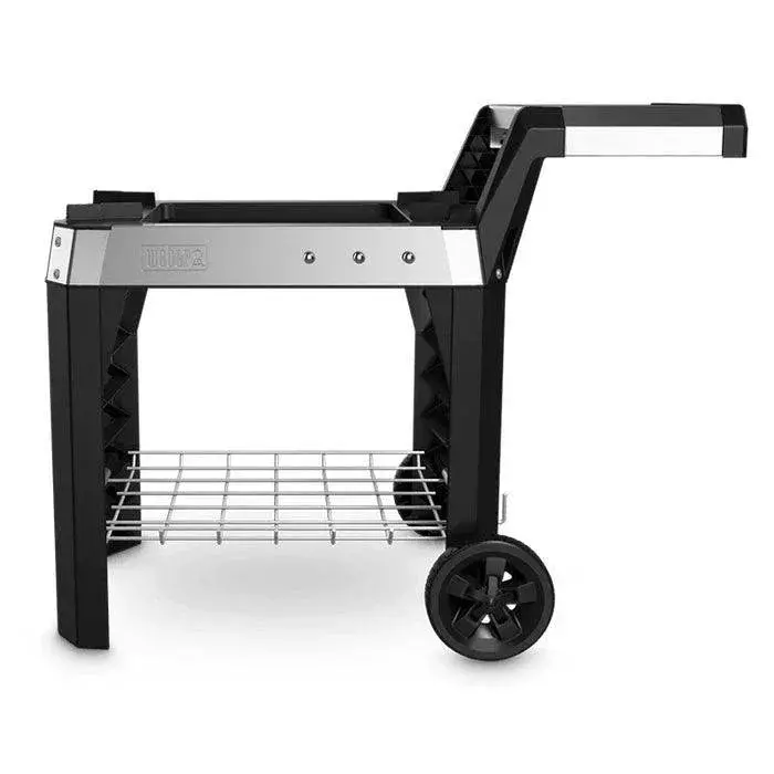 Weber Pulse 2000 Electric Grill Cart – Mobile Stand With Storage Space 1