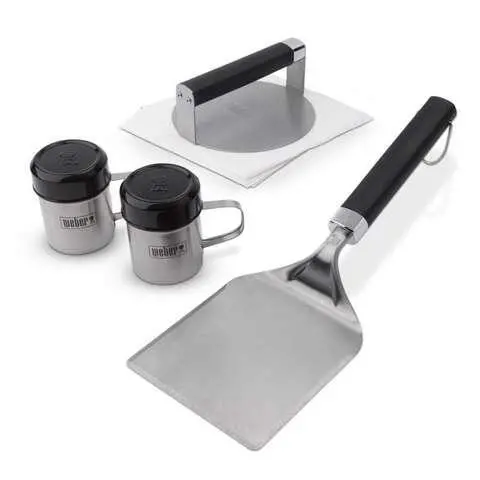 Weber Smash Burger Kit With Dual Smasher Tools 1