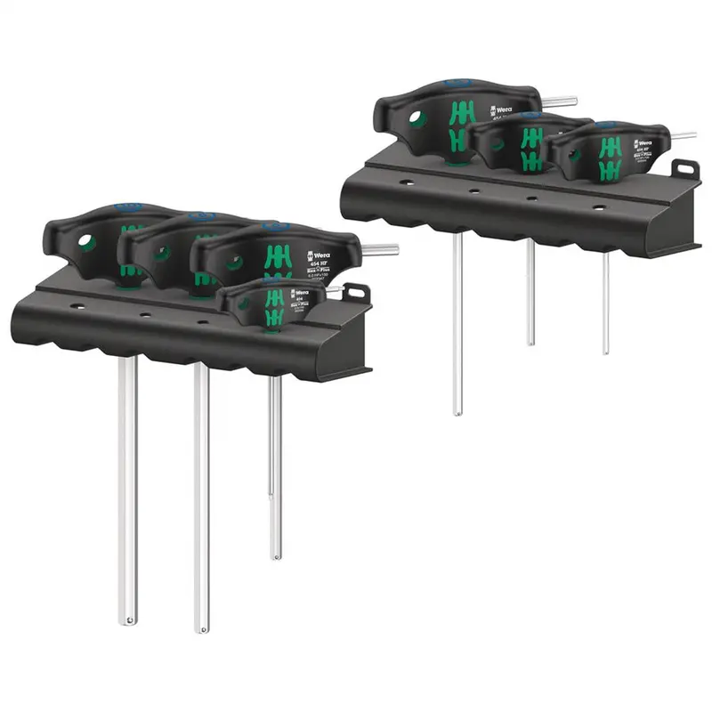 Wera 454 Hf Hex-Plus T-Handle Screwdriver Set – Metric, 7-Piece 1