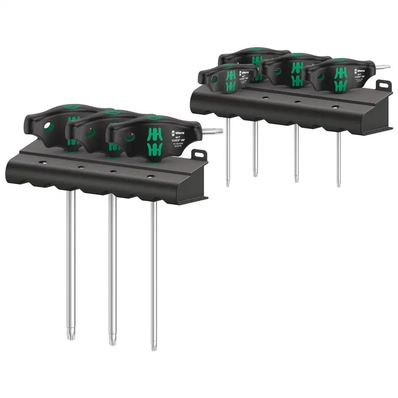 Wera 467 Torx Hf T-Handle Torx Screwdriver Set – 7-Piece Precision Kit 1