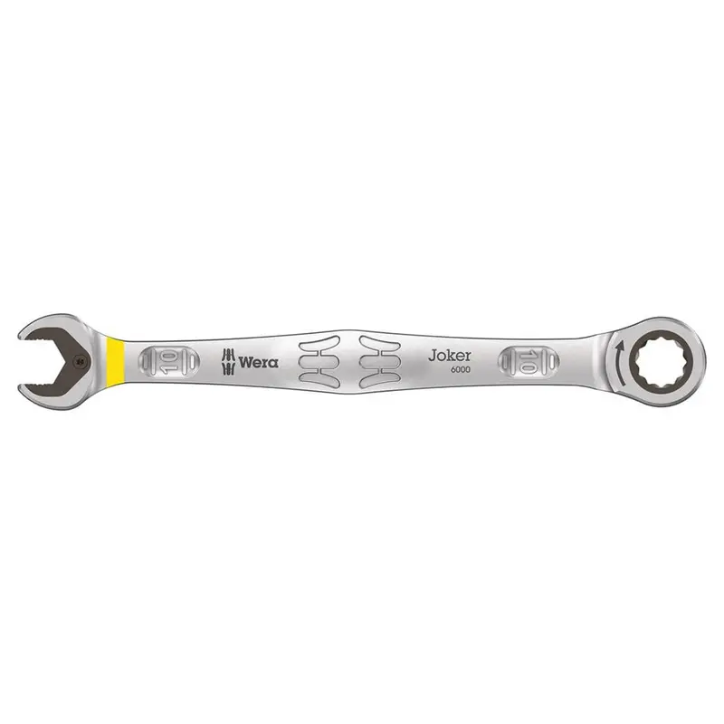 Wera 6000 Joker Sw Ratcheting Combination Wrench – 10 Mm Metric, Single Piece 1