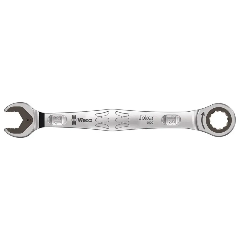 Wera 6000 Joker Sw Ratcheting Combination Wrench – 12 Mm Metric, Single Piece 1
